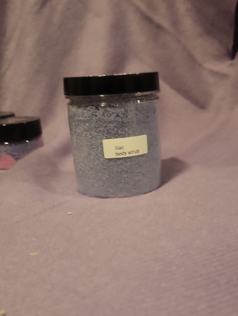 Lilac Body Scrub - Handmade Qt 1